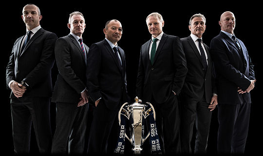 RBS 6 Nations 2017 Coaches